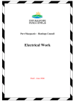 4. Electrical Work General