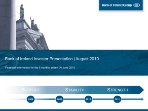 June 2010 - Bank of Ireland