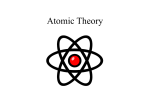 Atomic Theory - Science Class Online