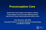 Preconception Care for the Primary Care Provider