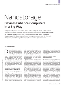 Nanostorage - Max-Planck