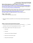 Climate Change: Lines of Evidence video questions