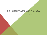 The United States and Canada - WorldGeographyGold