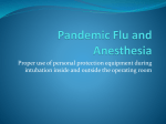 Pandemic Flu and Anesthesia