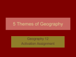 5 Themes of Geography