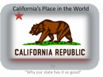 Powerpoint on California`s Place for 1/30 file