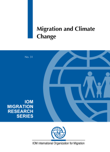 Migration and Climate Change - Development Research Centre on