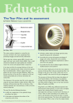 Tear Film- its Assessment (Eyes Magazine Nov 2006)