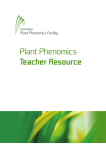 Plant Phenomics Teacher Resource