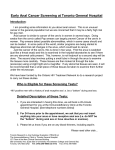 ANAL CYTOLOGY SCREENING STUDY