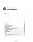 Harm from Toxic Chemicals