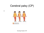 Cerebral palsy (CP) - IAP Neurology Chapter