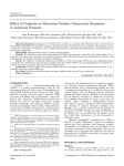 Effect of cisplatin on distortion product otoacoustic emissions in