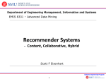 Recommender Systems - Michael Hahsler
