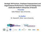 Strategic HR Practices, Employee Empowerment and