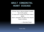 ADULT CONGENITAL Heart disease