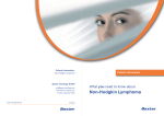 Non-Hodgkin Lymphoma - Patient Information Booklet