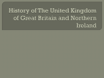 History of The United Kingdom of Great Britain and - E