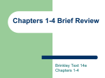 14e Chapter 01-04 Quick Review