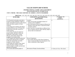 5th SOCIAL STUDIES 0910 - Sallie B. Howard School