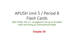 APUSH Unit 5 flash cards ch 26