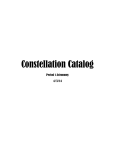 Constellation Catalog