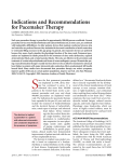Indications and Recommendations for Pacemaker Therapy