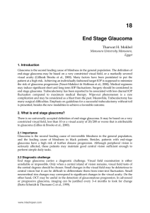 End Stage Glaucoma