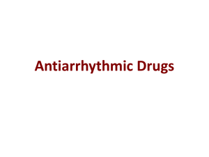 Antiarrhythmic Drugs