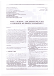 VoiP" COMMUNICATION SYSTEMS FOR AIR TRAFFIC