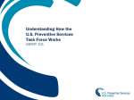 Understanding How the US Preventive Services Task
