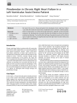 Pimobendan in Chronic Right Heart Failure in a Left Ventricular