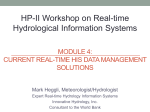 Module 4: Current Real-time HIS Data Management Solutions