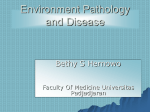Environment Pathology and Disease