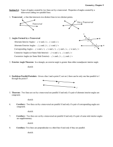 Chapter 5 Notes