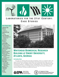 Whitehead Biomedical Research Building at Emory University