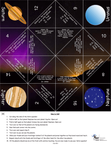 12 6 4 10 14 8 2 16 Saturn Neptune Jupiter Uranus