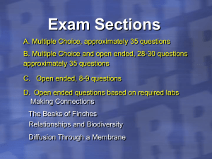 Living Environment Regents Review