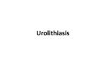 III.Urolithiasis