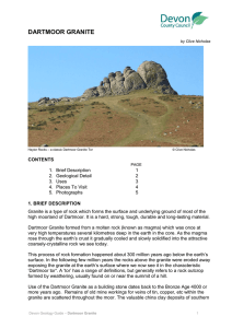 Dartmoor Granite