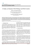 A Study on Semantic Web Mining And Web Crawler