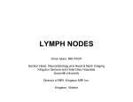 lymph nodes - CPD University of Toronto