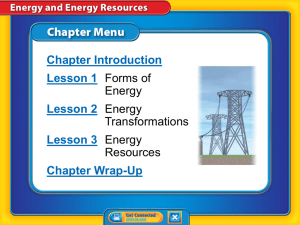 Energy - Schoolwires.net