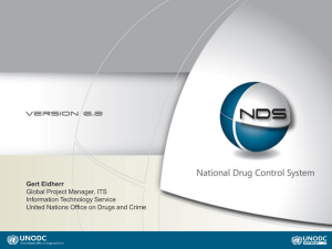 National Drug Control System - United Nations Office on Drugs and