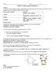 Chapter 5: Organic Compounds Questions pt. 1