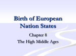 1_European Monarchies Rise of Nation States