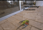 Managing Threatening Processes