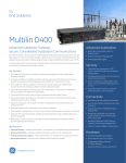 Multilin D400 - GE Grid Solutions