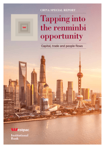 China Special Report - Tapping into the renminbi