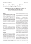 Simvastatin Induced Rhabdomyolysis of Anterior Compartment of